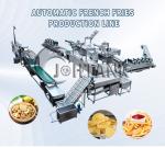 304 Stainless Steel Potato Chips Production Line , Potato Chips Maker Machine
