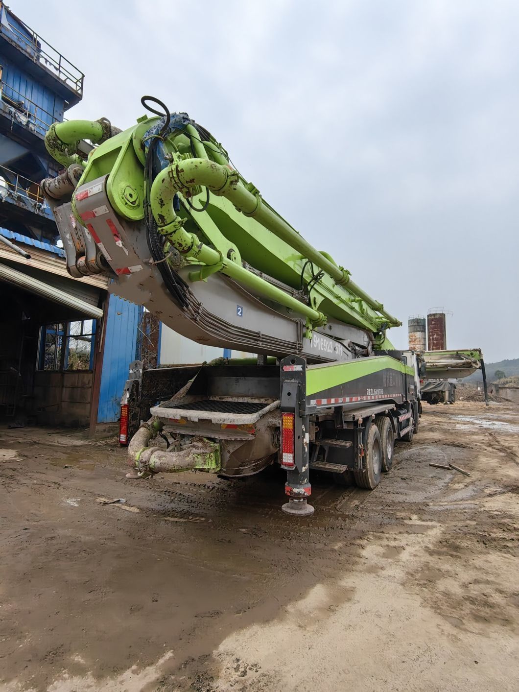 2013 Zoomliom 52m Concrete Boom Pump Putzmeister Mercedes Benz