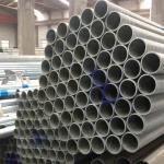 ASTM EN DIN GB Standard Galvanized Steel Pipe / ERW Welded Pipe HDG Pipe Tube