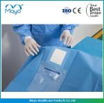 Hospital Disposable Ophthalmic Drape Pack PE Viscose Material Customized