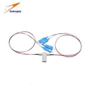 Quality Non Latching 1dB 2x2B SM 1550nm Fiber Optic Gigabit Switch wholesale