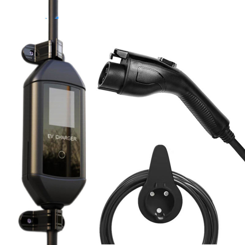 230VAC Portable Electric Vehicle Chargers Level 2 IP67