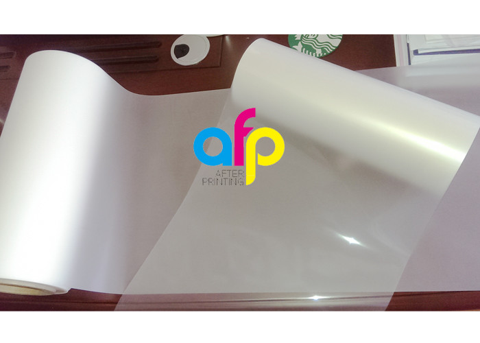 Polyester Roll Laminating Film 180mm - 1880mm Roll Width Multiple Extrusion