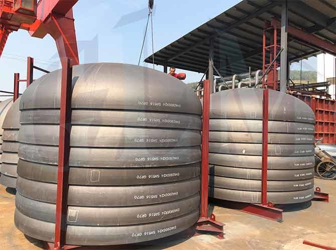 Cladded Material Bottom Tank Spherical Bottom Hemispherical Bottom Dished Ends