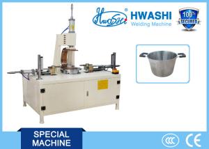 China Stainless Steel Welding Machine , Soup Pot Double Handle Projection Welding Machine on sale