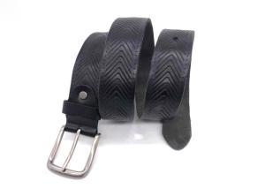 Quality Soft Brown Black Top 38mm Full Grain Leather Belt For Men wholesale
