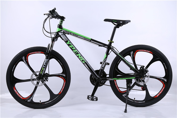 Made in China OEM 26 size disc brake Shimano 6061 aluminium alloy MTB with mag alloy 6 spoke wheel