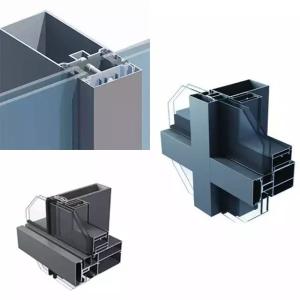 Quality 6061 6063 6082 Large Square Curtain Wall Aluminum Frame wholesale