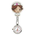 Fob Nurse Pocket Watches Quartz Brooch Medical Watch Cartoon Cute Kawaii