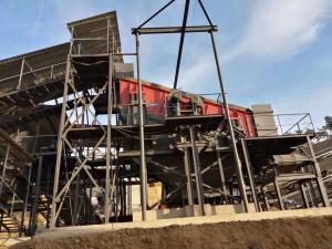 Quality 80 Tph Circular Motion Vibrating Screen For Sand / Aggregate wholesale