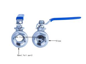 Quality 2 PC 3/8 Inch Ball Manifold Valve Male To Female Stainless Steel wholesale