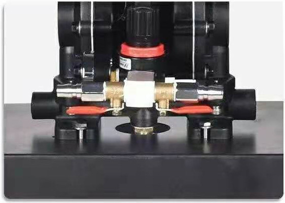 High pressure Air Operated Diaphragm Pump , 8.6 Bar Pneumatic Pump DN80
