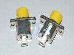 Metal Hybrid Fiber Optic Adapter , Simplex FC to LC Mating Sleeves