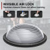 Yoga Balance Ball Anti Slip Surface with Foot Pump for Strength Exercise Physical Therapy & Gym