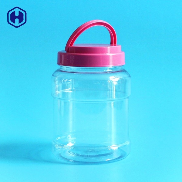 Canned Plastic Food Jar Disposable Durable PET Food Grade Plastic Jars