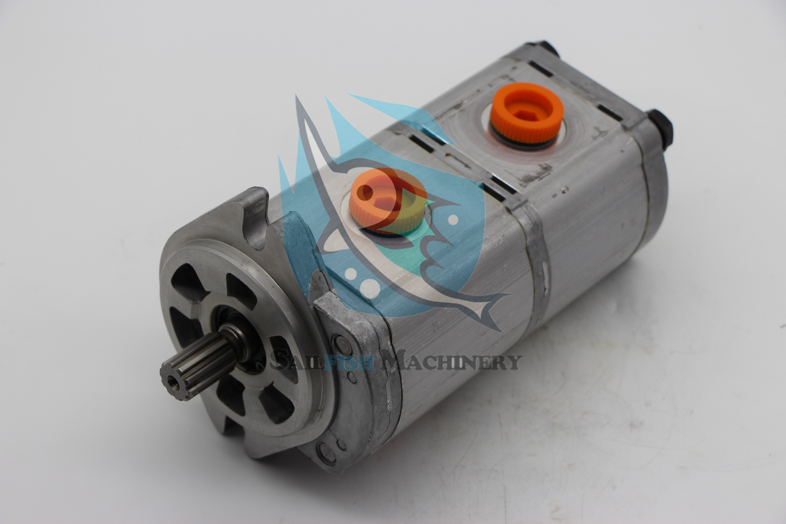 K5V80 Pilot Pump Gear Pump For 312 KOBELCO SK135 HYUNDAI R150-9 Excavator