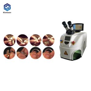 Quality Jewelry Spot Laser Welding Machine Touch Screen CCD Display 80W 1 Year Warranty wholesale