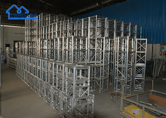 Modular Aluminum Stage Truss Steel Display Heavy Lighting Truss For Concert Stage Totem Display