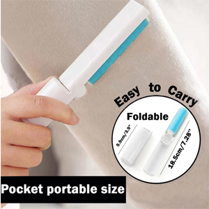 Foldable lint roller