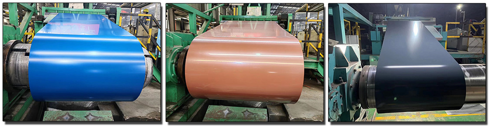 ASTM A755 Ral Color Ppgi Steel Coil Galvanized Roofing Steel Material
