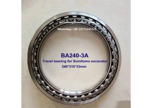 Quality BA240-3A Sumitomo excavator large travel bearing angular contact ball bearing 240*310*33mm wholesale