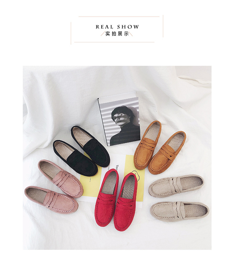 Soft Bottom Beef Tendon Breathable New Casual Fashion Flat Shoe For Woman