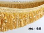 Handmade fashionable chain beads lace tassels fringes for curtain/sofa/pillow