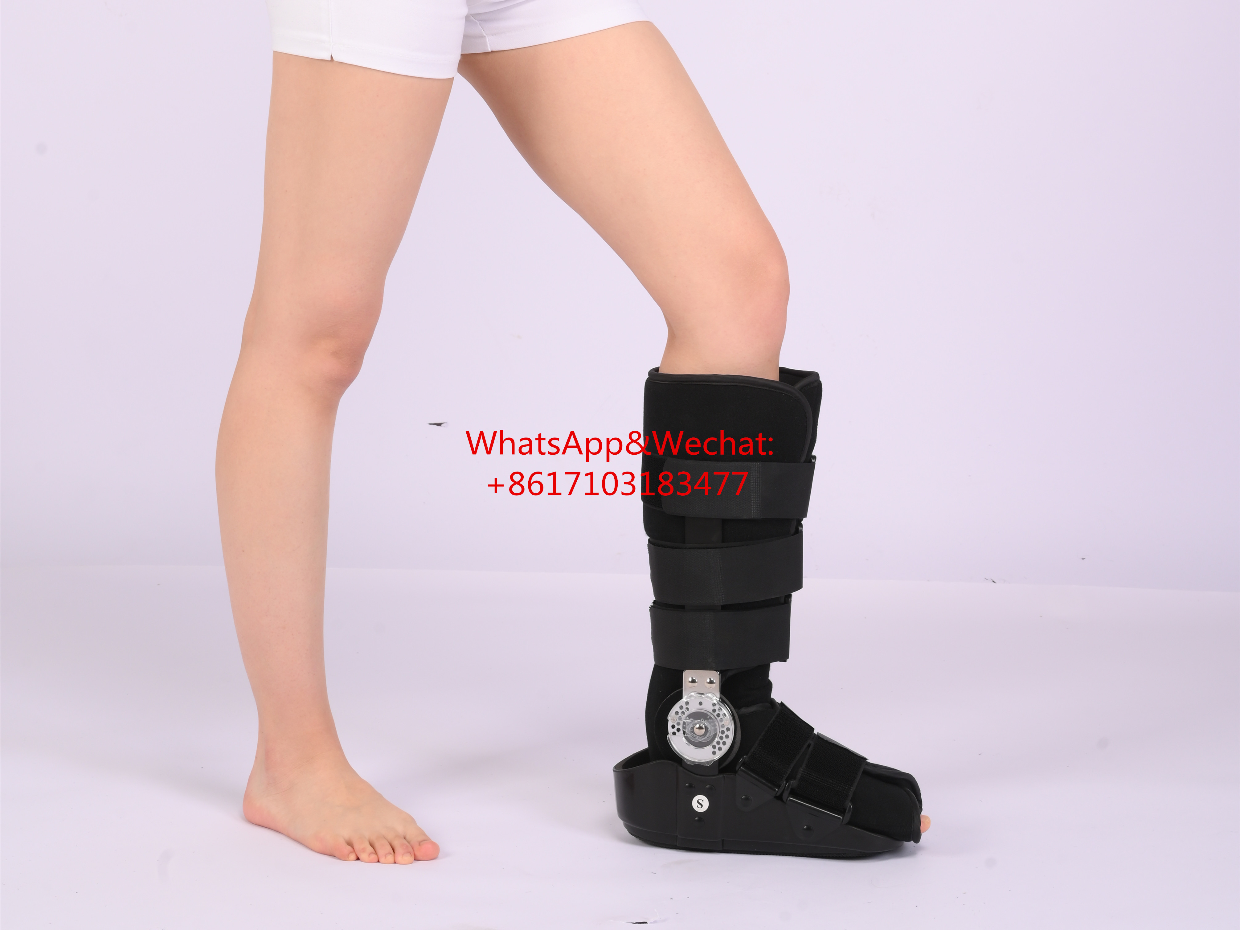 Adjustable Ankle Orthopedic Device with Inflatable Air Bag Walker Boot
