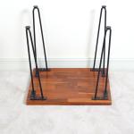 Vanity 5L MDF Painting Living Room Coffee Table Finger Joint Teak Wood
