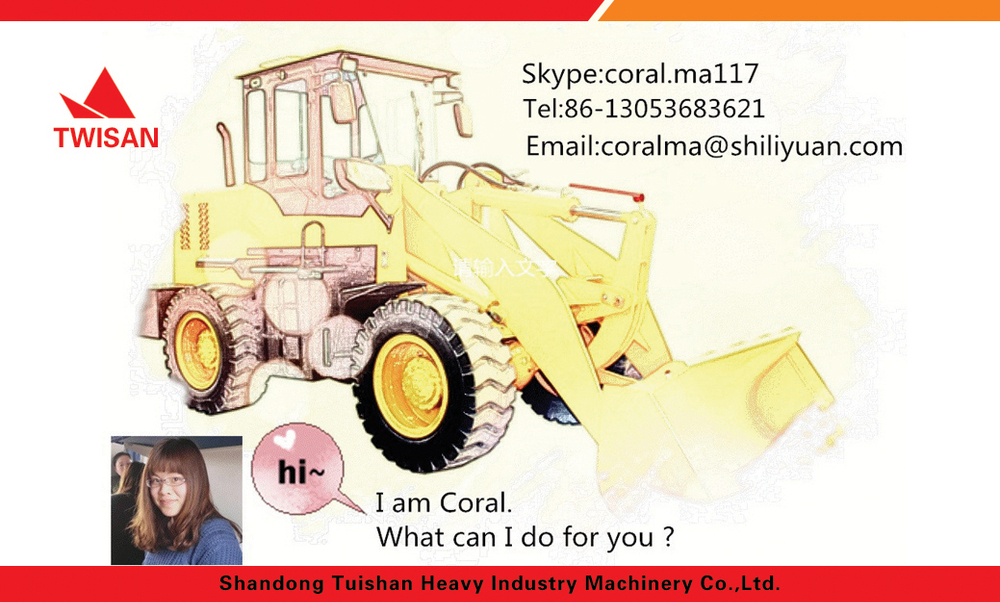 1.8 ton small loader front end wheel loader good for your farm and garden