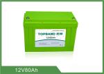Durable LiFePO4 Deep Cycle Marine Battery 12V80Ah Prismatic Cell Series