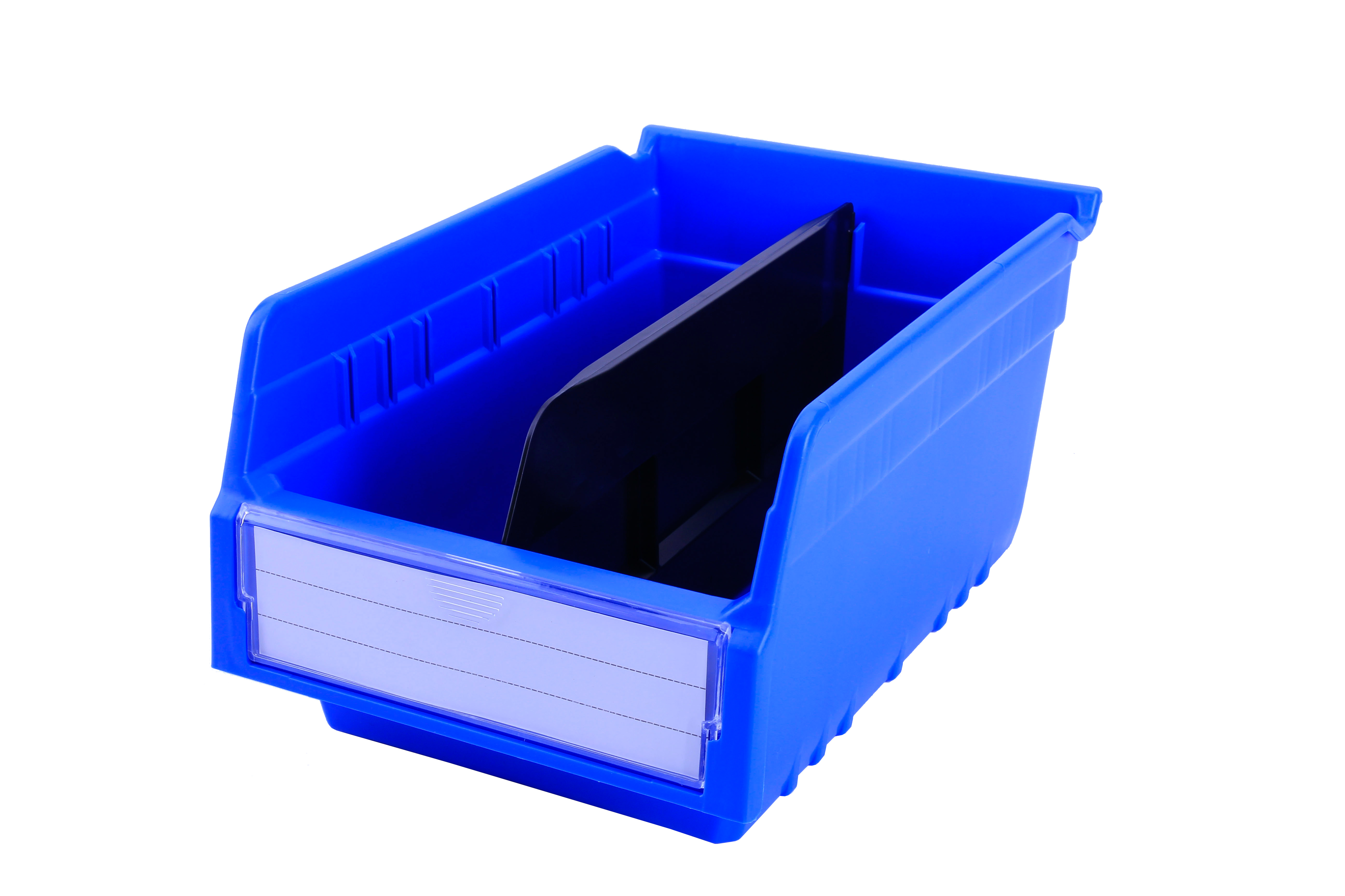 Small Parts Storage Plastic PP Toy Storage Crate for Workbench Plastic Shelf Bin