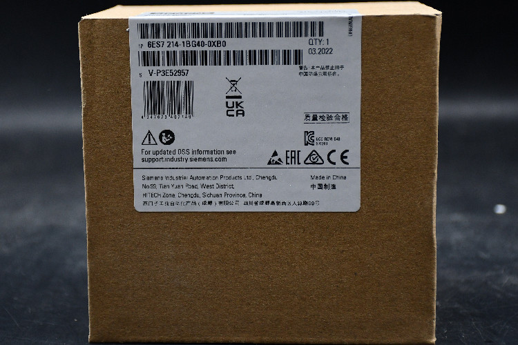 Siemens S7-1200 PLC CPU - 14 (Digital Input, 2 switch as Analogue Input) Inputs, 10 (Digital Output, Relay Output)