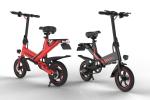 Portable Magic Weapon Fold Up Electric Bike 14'' Aluminum Alloy 40KM Pure