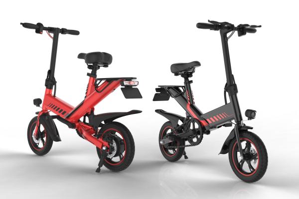 Portable Magic Weapon Fold Up Electric Bike 14'' Aluminum Alloy 40KM Pure