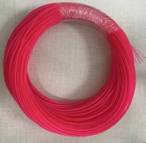 Quality 2MM PET Expandable Braided Sleeving High Tensile Strength For Fiber Optic Cable wholesale