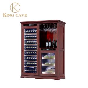 Quality Smart Digital Touch Control Canadian Cedar Wine And Cigar Cabinet wholesale