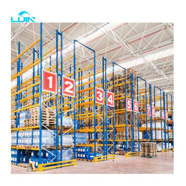 Flexiable Industrial Storage Shelves Metal Steel Beam Commercial Storage Pallet