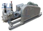 Low Noise Mortar Grout Pump , Electric Grout Pump With Skid Chassis SG130-20