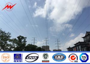 Quality High Voltage Outdoor Electric Steel Power Pole for Distribution Line wholesale