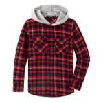 Man Or Women Long Sleeve Flannel Shirt OEM 100% Cotton Or TC Check Flannel Shirt