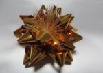 Fiber - optic Metallic PET LED bows for Celebrative Wedding / Party / Holiday