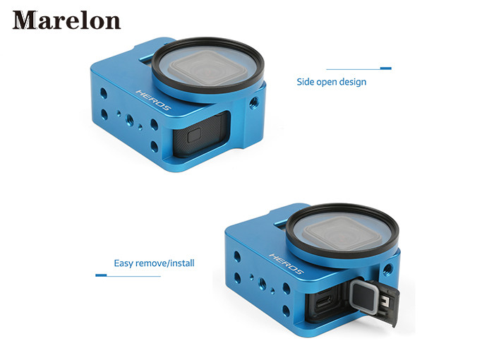 Gopro Housing Case / Sports Camera Accessories Prevent Camera Overheating Crash