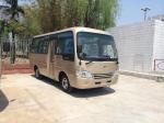 Dry Type Clutch Inter City Buses , Drum Brakes 130Hps Passenger Coach Bus