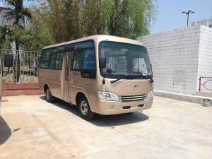 Quality Dry Type Clutch Inter City Buses , Drum Brakes 130Hps Passenger Coach Bus wholesale
