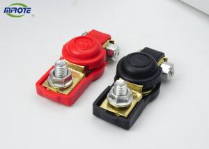 Quality Gender Small Battery Clamps , Car Battery Cable Clamps With Lacquer wholesale