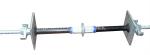 Steel formwork tie rod for construction
