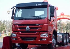 Quality Diesel Fuel Type Prime Mover Truck 351 - 450hp Truck Head With Euro 4 Emission Engine wholesale