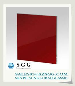 Quality red tinted glass wholesale