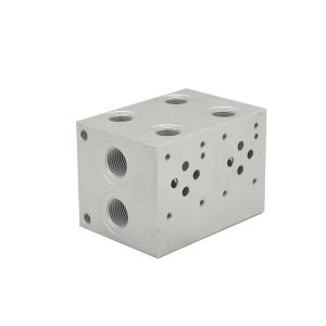 Quality Precision CNC Aluminum Alloy Stainless Steel Valve Block with Ce Tolerance /-0.05mm wholesale